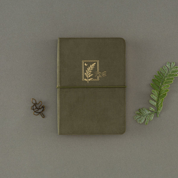Tsuki ‘Fern Fable’ A6 Luxury Travel Notebook ☾