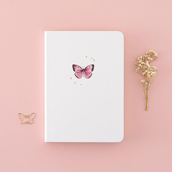 Tsuki Cloud White ‘Flutter + Dream’ Limited Edition Bullet Journal by Notebook Therapy x Pelinkan ☾