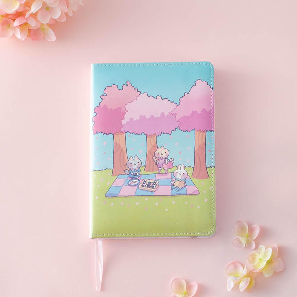 Tsuki ‘Four Seasons: Spring Edition’ Bullet Journal ☾ @milkkoyo x NotebookTherapy