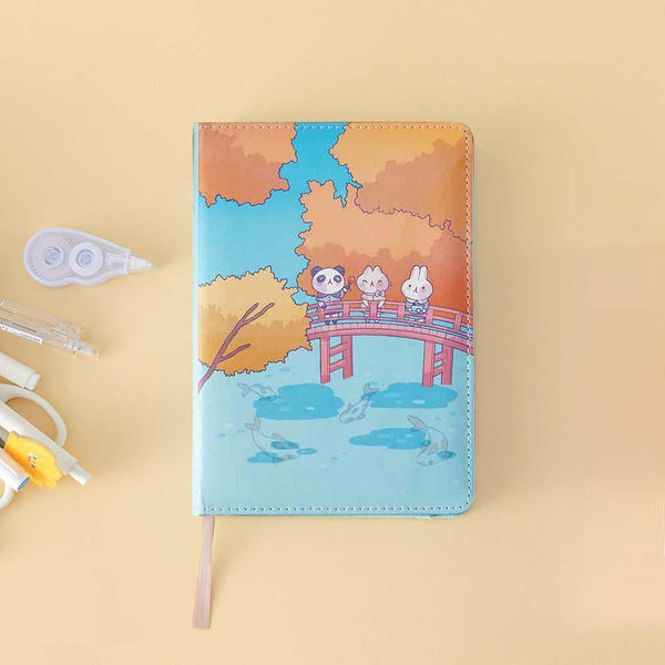 Tsuki ‘Four Seasons: Autumn Edition’ Bullet Journal ☾ @milkkoyo x NotebookTherapy