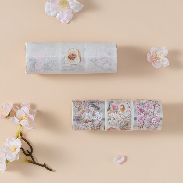 Hinoki - ‘Into the Spring’ PET Decorative Tape
