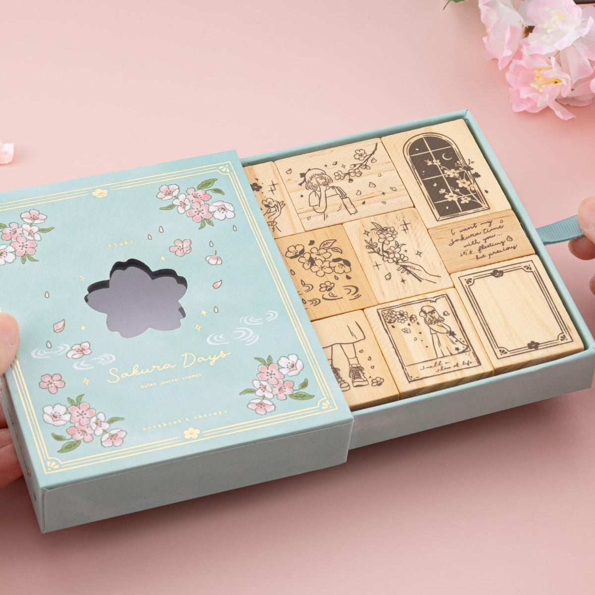 Tsuki ‘Sakura Days’ Bullet Journal Stamp Set ☾