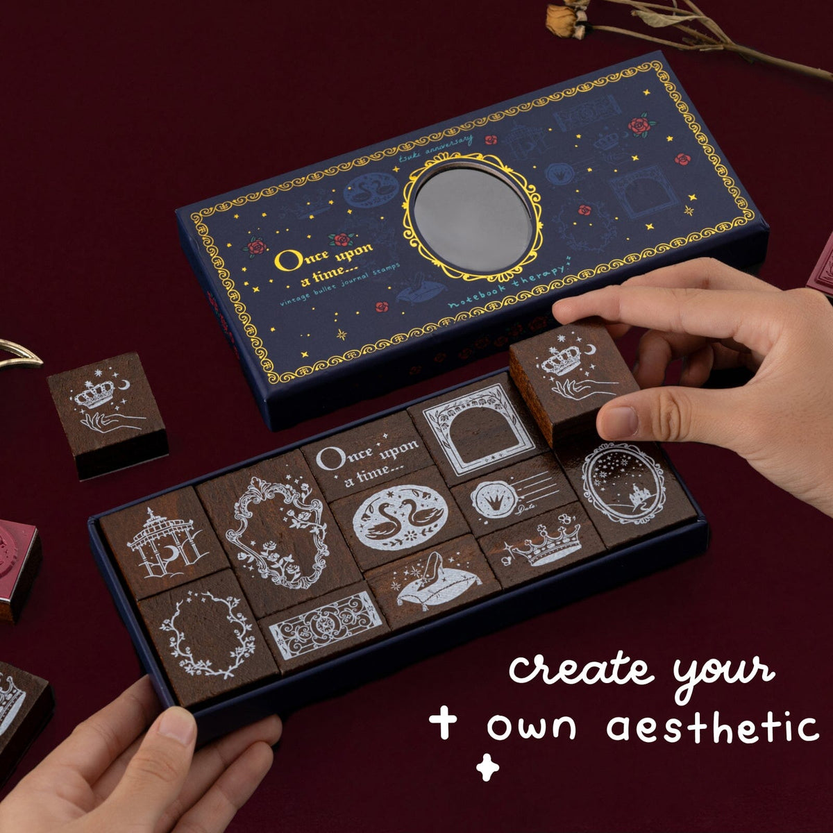 Tsuki ‘Once Upon a Time’ Bullet Journal Stamp Set ☾