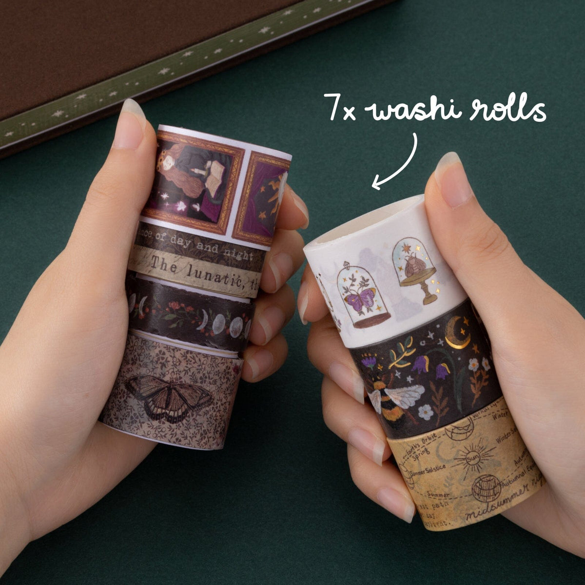 Tsuki ‘Midsummer Night’s Dream’ Washi Tape Set ☾